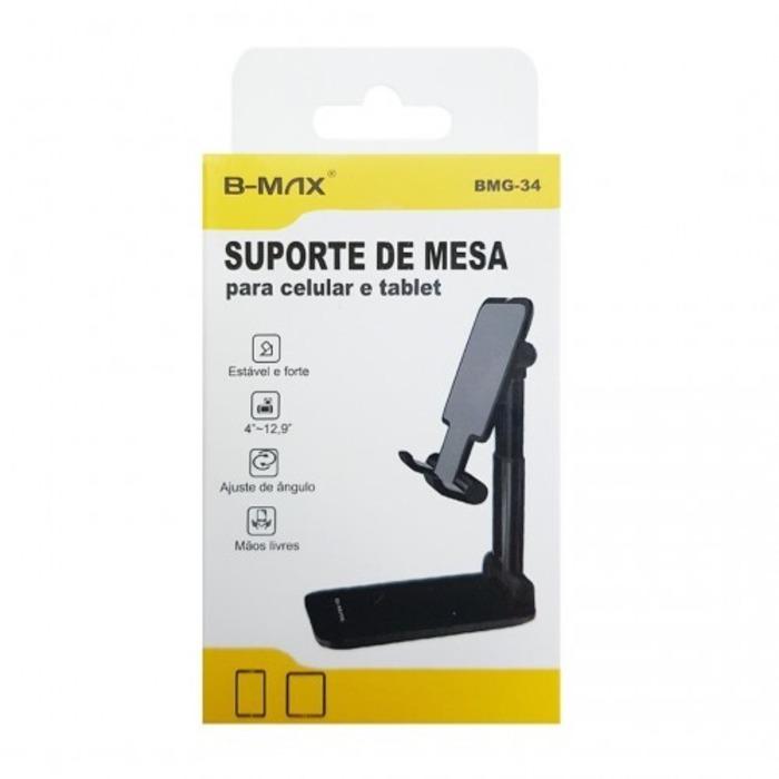 Suporte de mesa para celular e tablet universal ergonômico bmg34