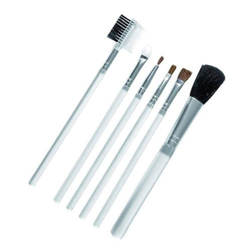 Kit com 5 pincéis profissional para maquiagem feminino